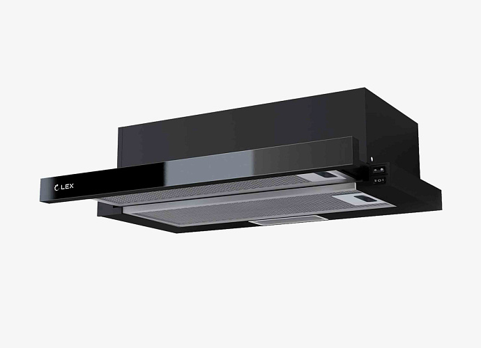 LEX HUBBLE G 500 BLACK Вытяжка встраиваемая